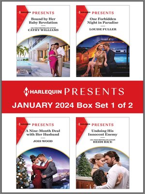 cover image of Harlequin Presents January 2024--Box Set 1 of 2